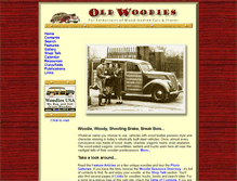 Tablet Screenshot of oldwoodies.com